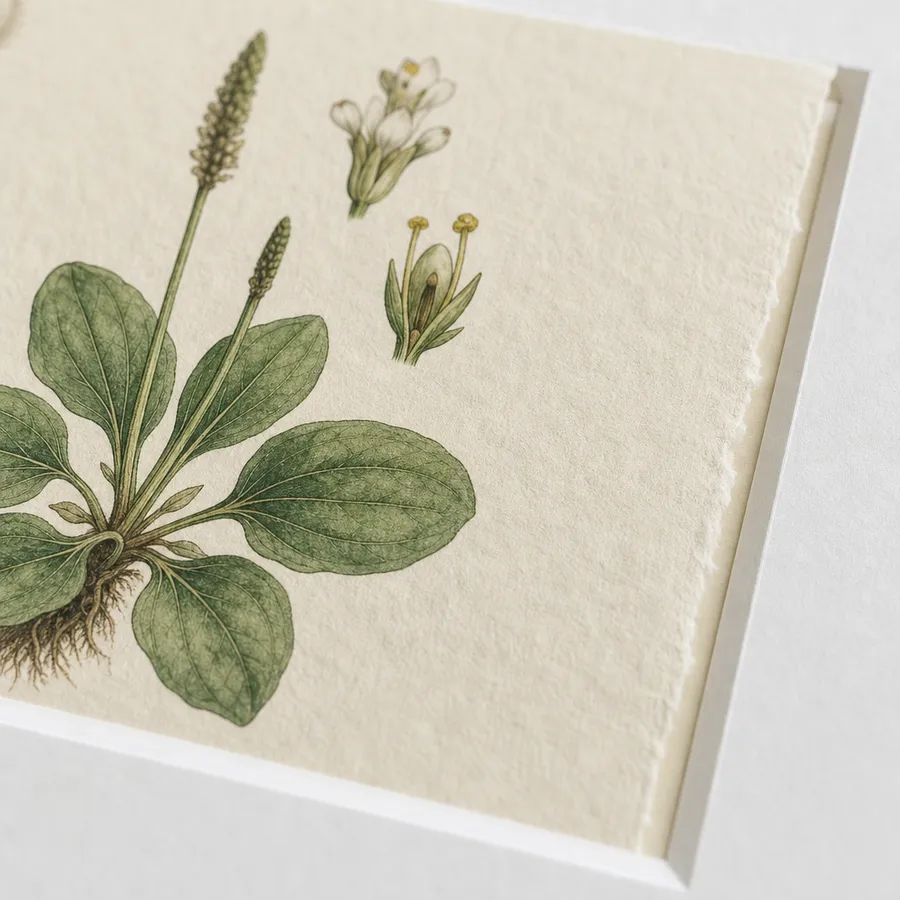 Illustrative generated detail: Paper texture study